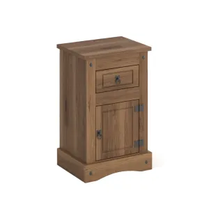 ARTENA MESA LUZ 1 PUERTA 1 CAJON CERA NOGAL (MEX034)