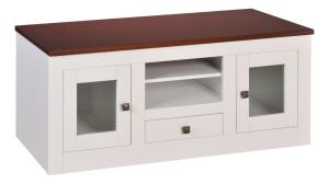 ARTENA RACK 2 PUERTAS VIDRIO 1 CAJ. BOSTON 1011