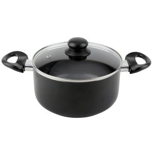 CUORI CACEROLA 26CM.  BLACK