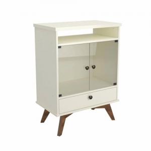 DALLA COSTA RACK BAR RETRO + 2 PUERTAS VIDRIO R419
