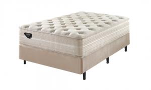 ECOFLEX SOMMIER CAMA BEIGE P/DIFERENCE CHAMPAIN 138x188x22