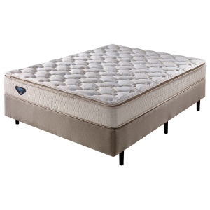 INDUCOL SOMMIER CAMA CINZA 120x190