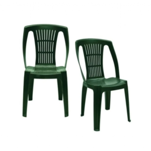 ENVAPAR SILLA PVC QUEEN VERDE SIN POSA BRAZOS