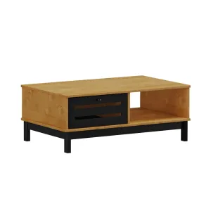 FINESTRA MADRID MESA LIVING 1940VP 90x35x55 CARVALHO/PETRO