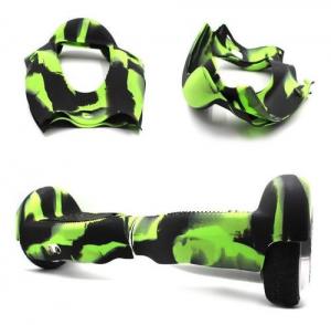FUNDA DE SILICONA P/PATINETA GREEN-WHITE