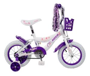 KOVA BICICLETA LOLA ROD.12 MOD.LOLA BLANCA/ROSADA