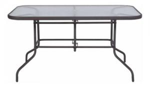 MESA RECTANGULAR 142x90 GRAFITO/VIDRIO 1491989