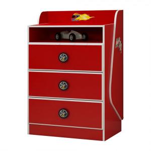 MOBIL COMODA RALLY AZUL/ROJO