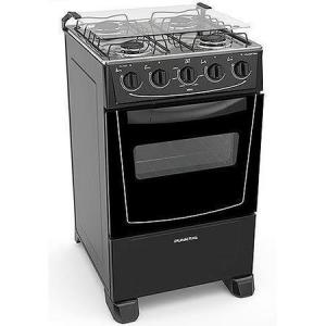 PUNKTAL COCINAS A GAS BLANCA/NEGRA 4 HORNALLAS  250/268