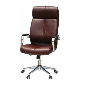 SATEC SILLA EJECUTIVA RT728 DARK BROWN RESP.MEDIO SARA