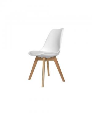 SZAMES EAMES ACOLCHONADO PATAS EN MADERA 83523